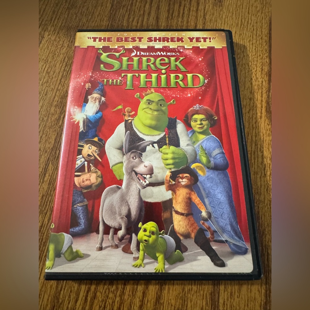 Shrek The Third DVD